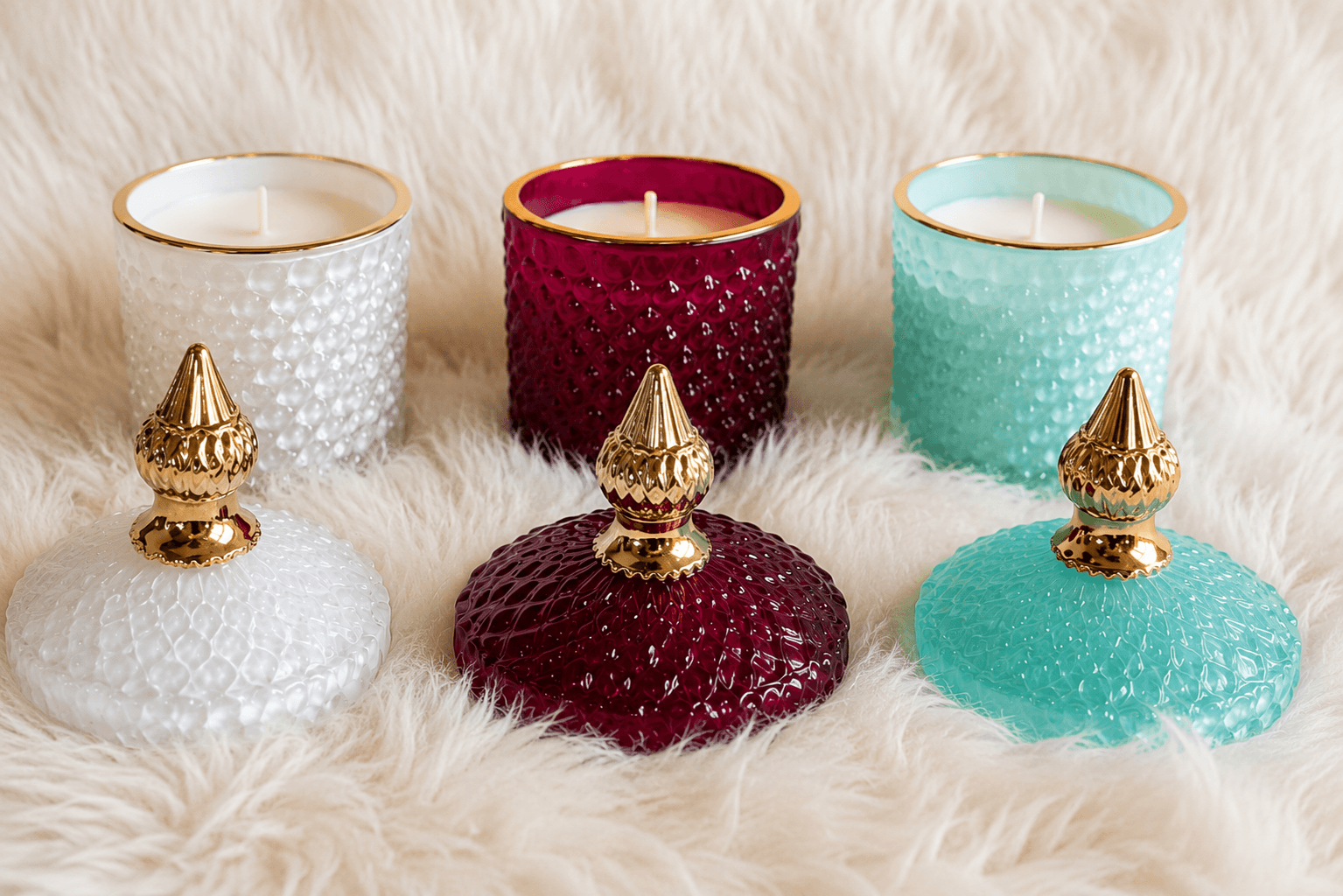 Gold, vela en vaso Gold - Imagen 1
