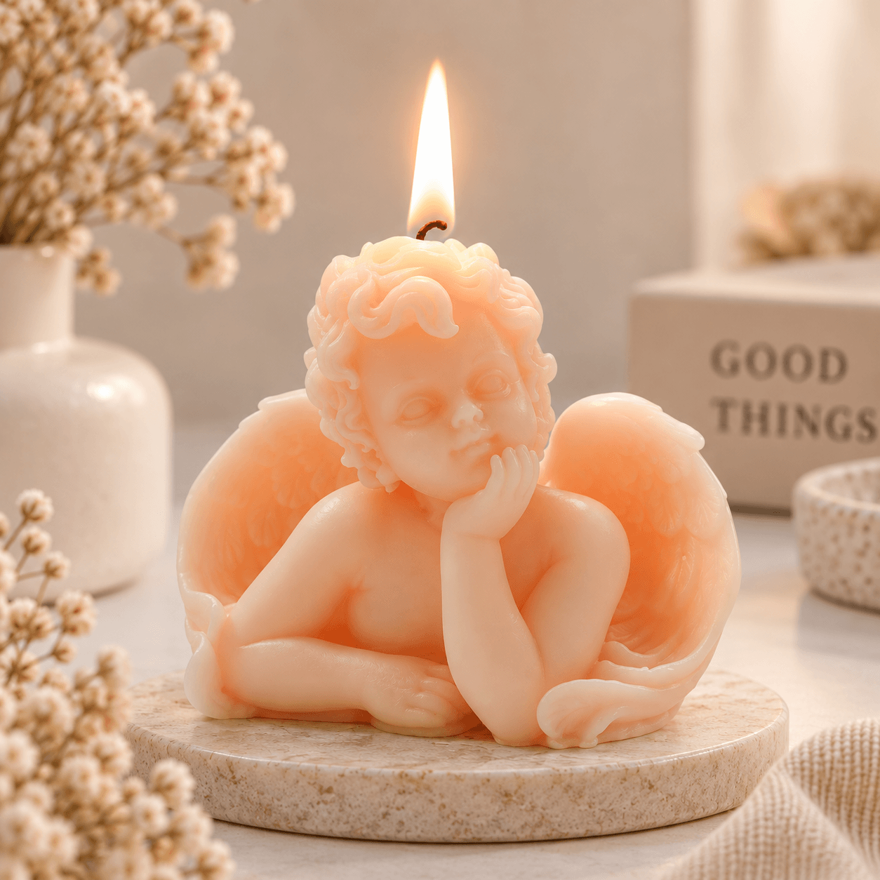velas de molde, angelito Angelito - Imagen 1